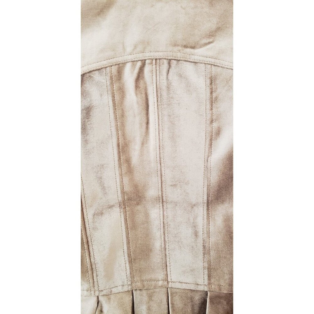 NEW FREE PEOPLE BALLET RACER VELVET CHAMPAIGN JACKET SZ XS - Picture 10 of 14